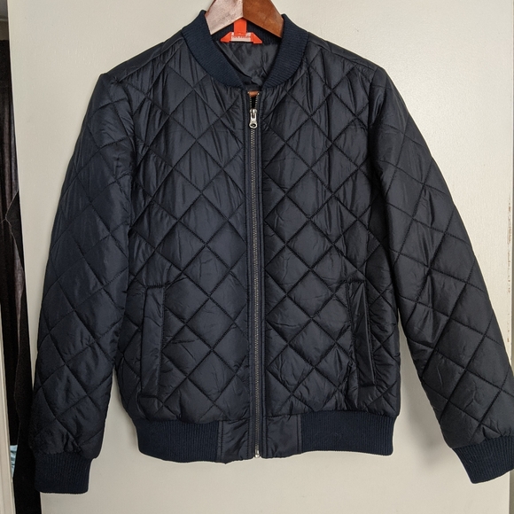 Joe Fresh Navy Bomber Jacket - Picture 1 of 3